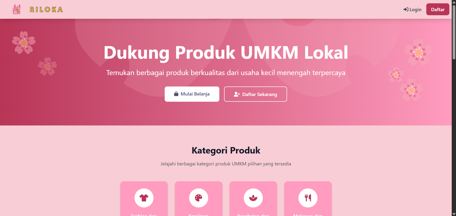 Simple E-Commerce Website